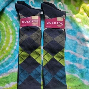 Two Sets (4 pair) Good Toe Knee Highs